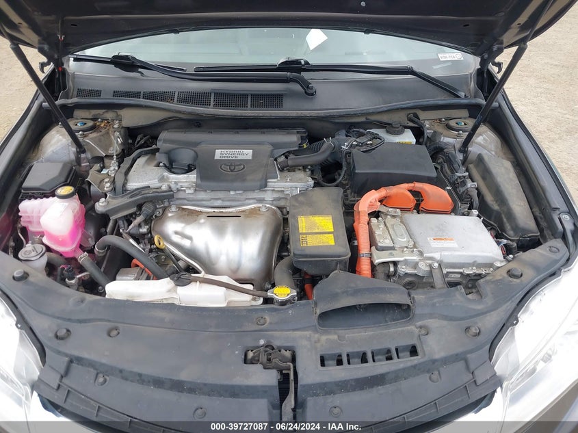 2015 Toyota Camry Hybrid Xle VIN: 4T1BD1FK7FU159011 Lot: 39727087