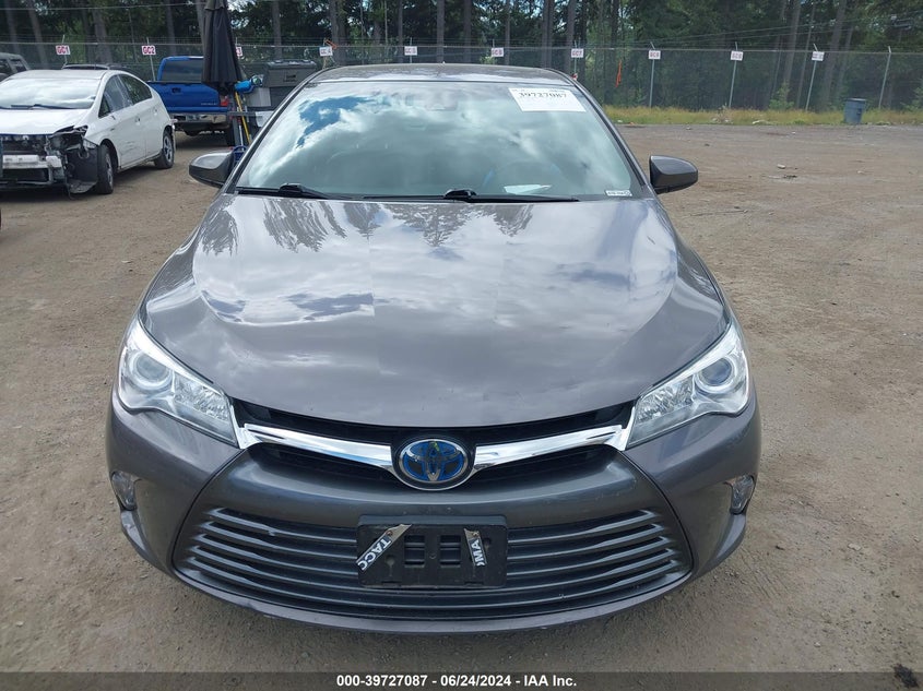 2015 Toyota Camry Hybrid Xle VIN: 4T1BD1FK7FU159011 Lot: 39727087