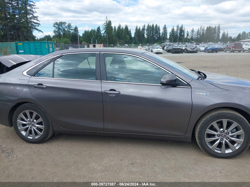 2015 Toyota Camry Hybrid Xle VIN: 4T1BD1FK7FU159011 Lot: 39727087