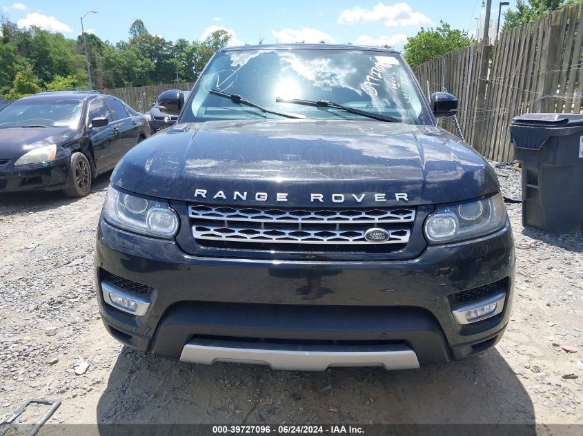 2015 Land Rover Range Rover Sport 5.0L V8 Supercharged VIN: SALWR2TF6FA512966 Lot: 39727096