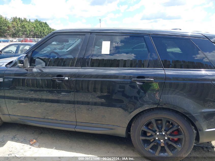 2015 Land Rover Range Rover Sport 5.0L V8 Supercharged VIN: SALWR2TF6FA512966 Lot: 39727096