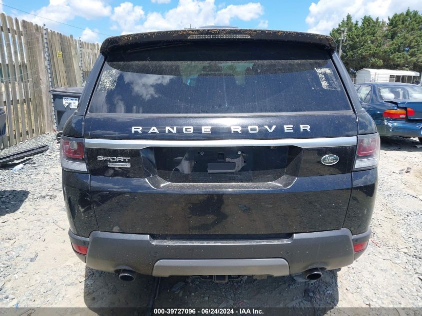 2015 Land Rover Range Rover Sport 5.0L V8 Supercharged VIN: SALWR2TF6FA512966 Lot: 39727096