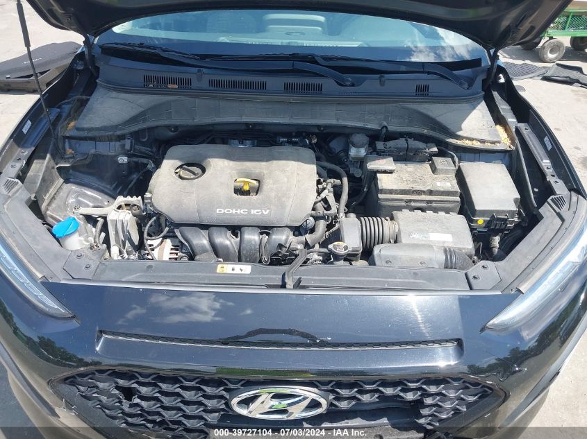 2020 Hyundai Kona Sel VIN: KM8K22AAXLU433887 Lot: 39727104