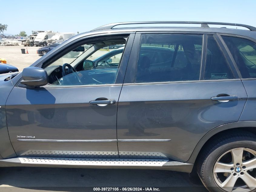 2011 BMW X5 xDrive35D VIN: 5UXZW0C53BL660000 Lot: 39727105