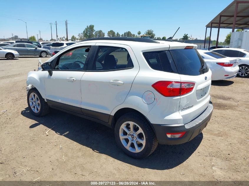 MAJ3S2GEXKC308076 2019 Ford Ecosport Se