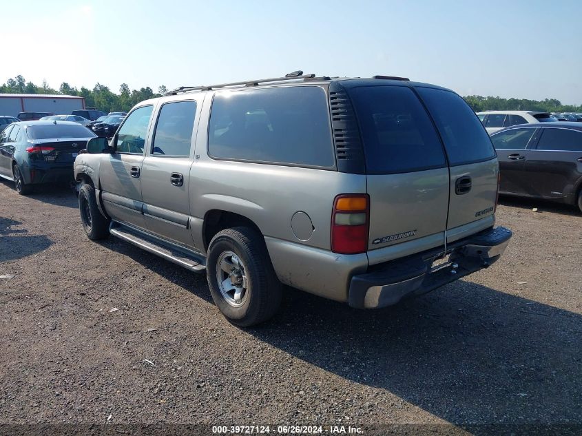 2002 Chevrolet Suburban C1500 VIN: 1GNEC16Z32J143912 Lot: 39727124