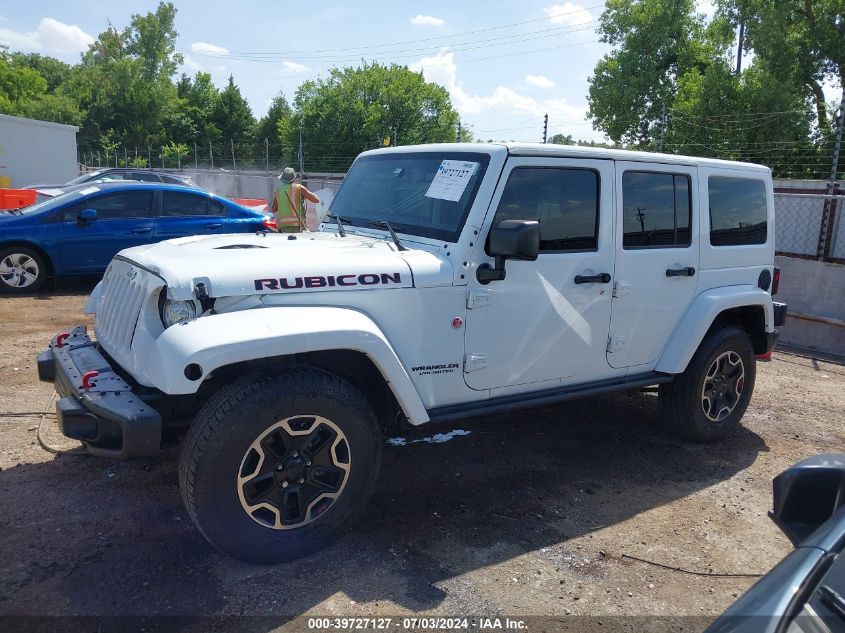 2017 Jeep Wrangler Unlimited Rubicon Hard Rock 4X4 VIN: 1C4HJWFG1HL525960 Lot: 39727127