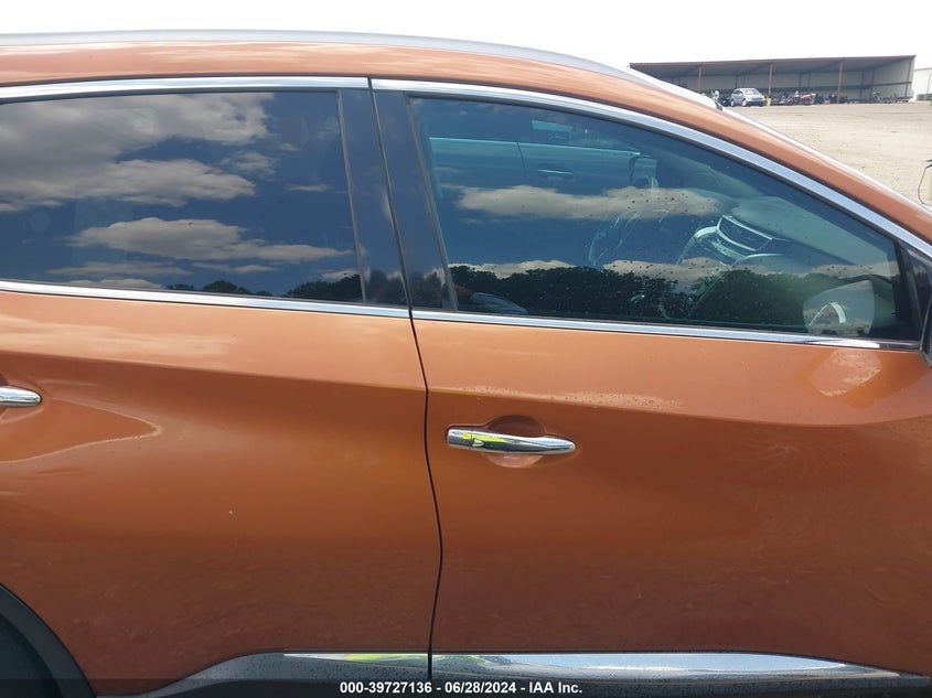 2015 Nissan Murano Platinum VIN: 5N1AZ2MG8FN272574 Lot: 39727136