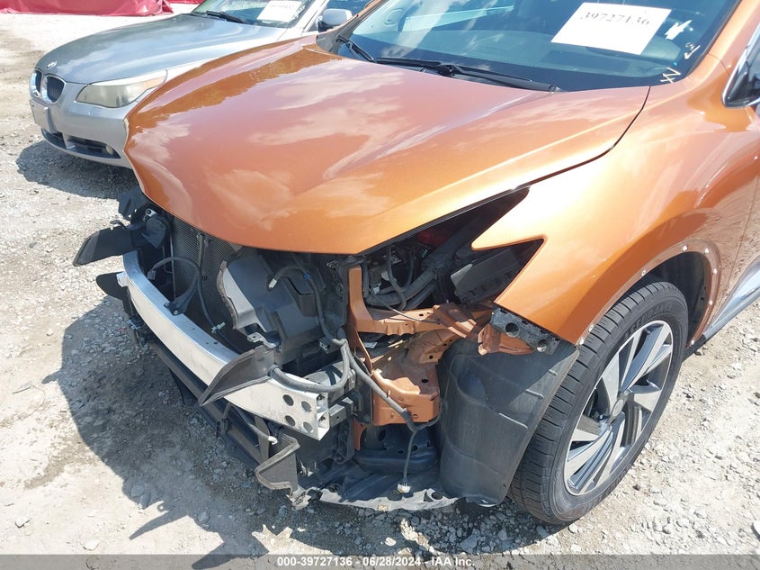 2015 Nissan Murano Platinum VIN: 5N1AZ2MG8FN272574 Lot: 39727136