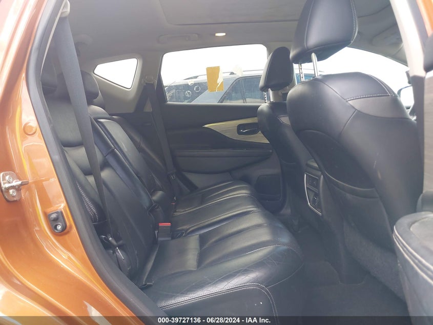 2015 Nissan Murano Platinum VIN: 5N1AZ2MG8FN272574 Lot: 39727136