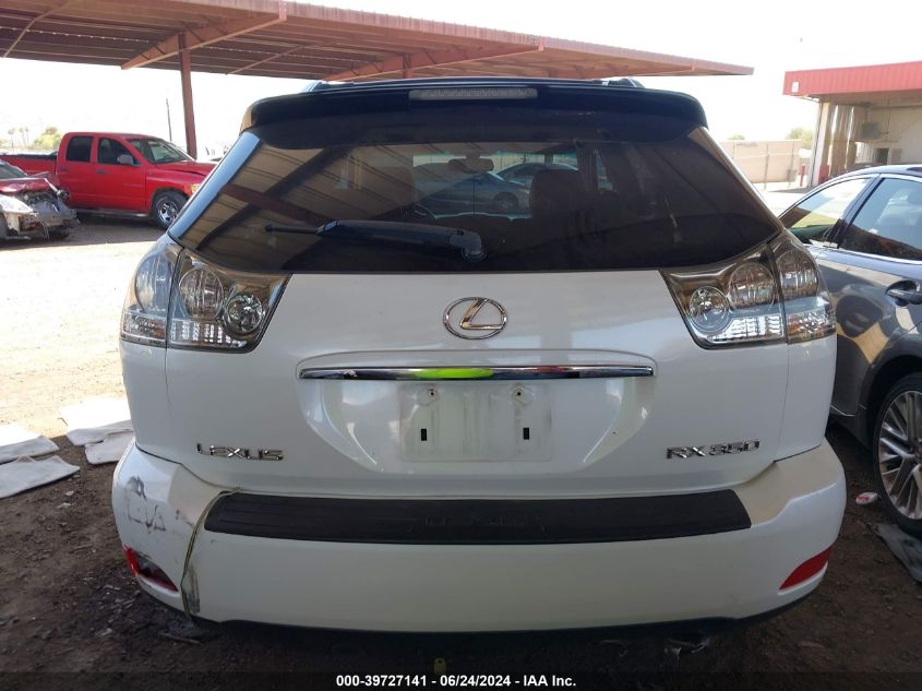 2007 Lexus Rx 350 VIN: JTJGK31U870003764 Lot: 39727141