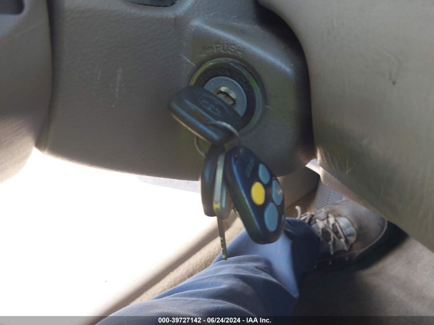 2004 Toyota Camry Le/Se/Xle VIN: JTDBE30K540287807 Lot: 39727142