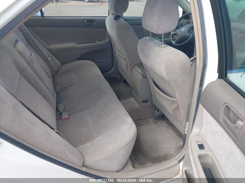 2004 Toyota Camry Le/Se/Xle VIN: JTDBE30K540287807 Lot: 39727142