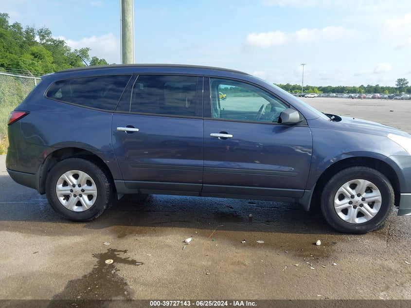 2013 Chevrolet Traverse Ls VIN: 1GNKRFED6DJ245910 Lot: 39727143