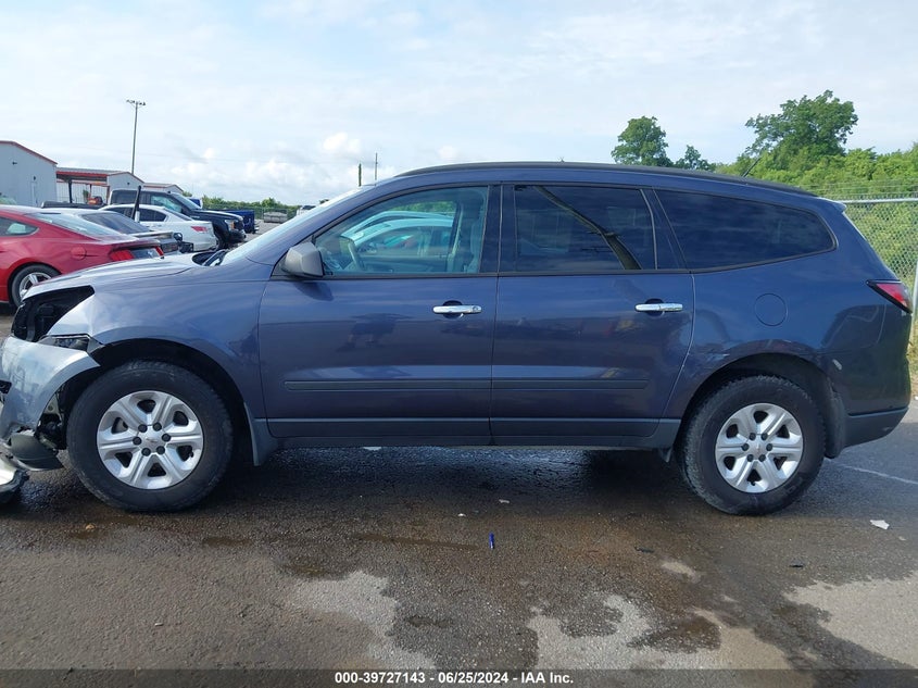 2013 Chevrolet Traverse Ls VIN: 1GNKRFED6DJ245910 Lot: 39727143