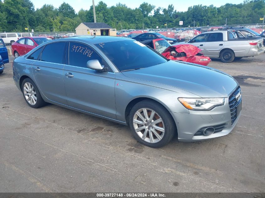 2013 Audi A6 3.0T Premium VIN: WAUGGAFC9DN020562 Lot: 39727148