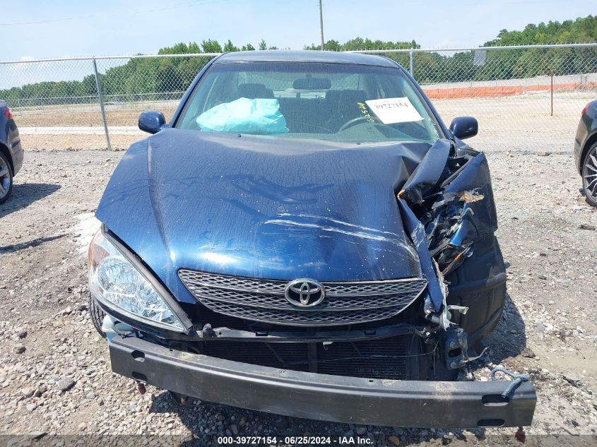 2003 Toyota Camry Le VIN: 4T1BE32K33U249458 Lot: 39727154