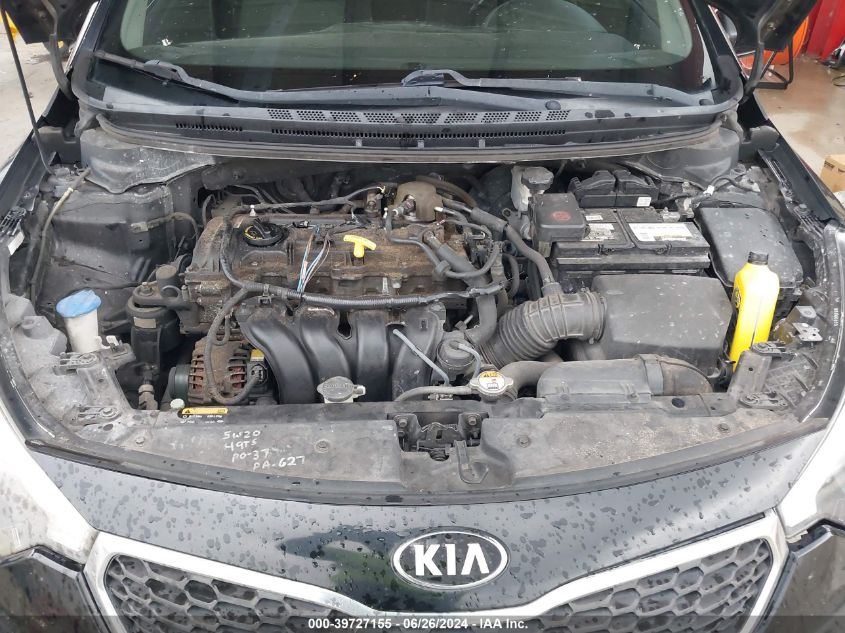 KNAFX5A88E5245322 | 2014 KIA FORTE