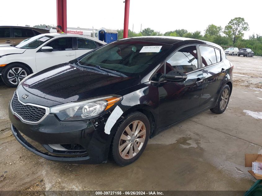 KNAFX5A88E5245322 | 2014 KIA FORTE