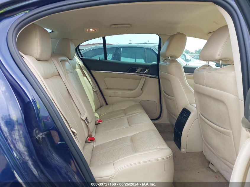 2011 Lincoln Mks VIN: 1LNHL9DRXBG608637 Lot: 39727160