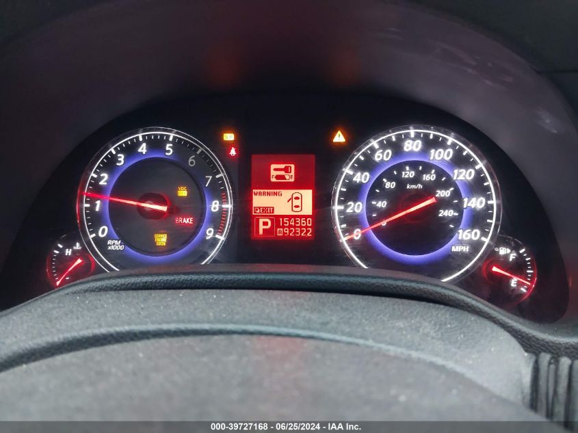 2008 Infiniti G35X VIN: JNKBV61F18M261043 Lot: 39727168