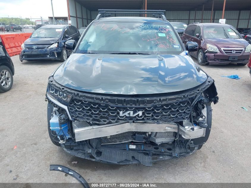 5XYRHDLF5NG131241 2022 Kia Sorento X-Line Ex