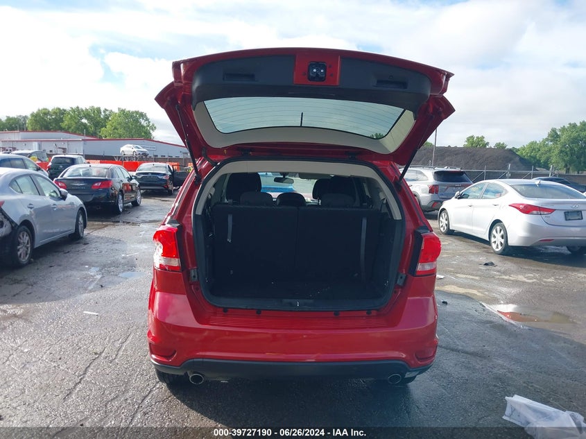 2016 Dodge Journey Sxt VIN: 3C4PDDBG4GT196378 Lot: 39727190