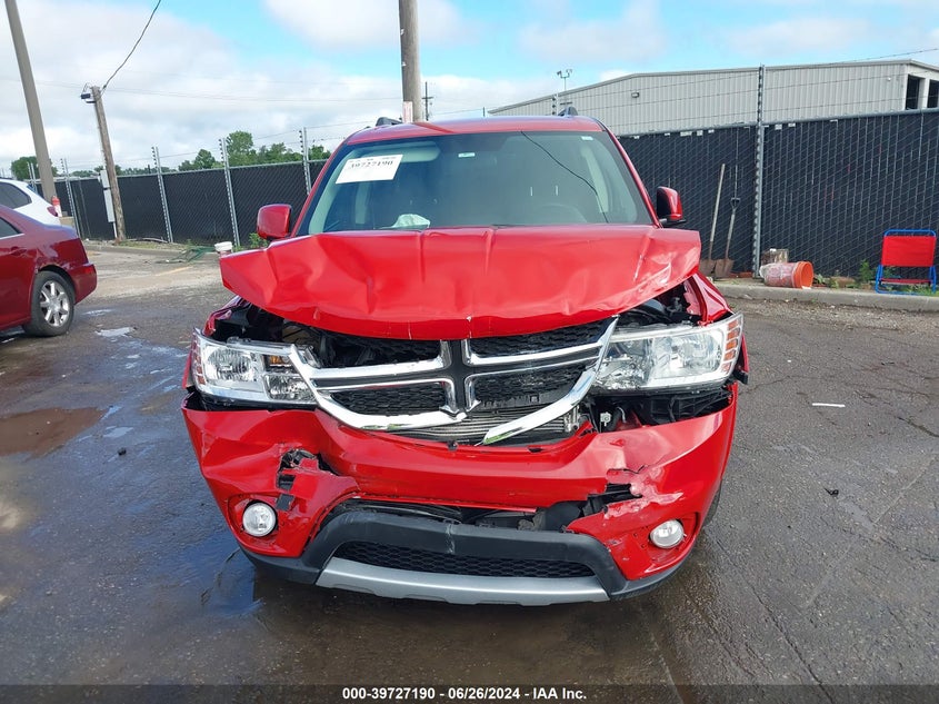 2016 Dodge Journey Sxt VIN: 3C4PDDBG4GT196378 Lot: 39727190