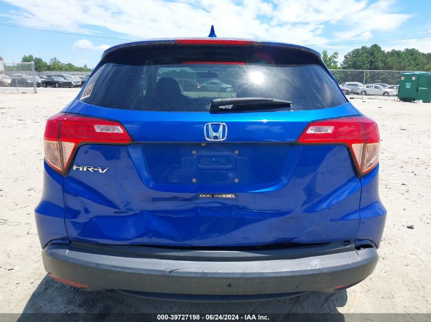 2018 Honda Hr-V Ex VIN: 3CZRU5H55JM704924 Lot: 39727198