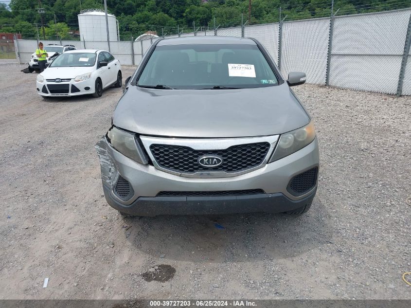 2011 Kia Sorento Lx VIN: 5XYKT3A17BG050206 Lot: 39727203