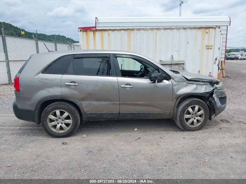 2011 Kia Sorento Lx VIN: 5XYKT3A17BG050206 Lot: 39727203