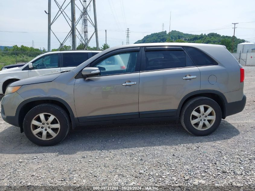 2011 Kia Sorento Lx VIN: 5XYKT3A17BG050206 Lot: 39727203