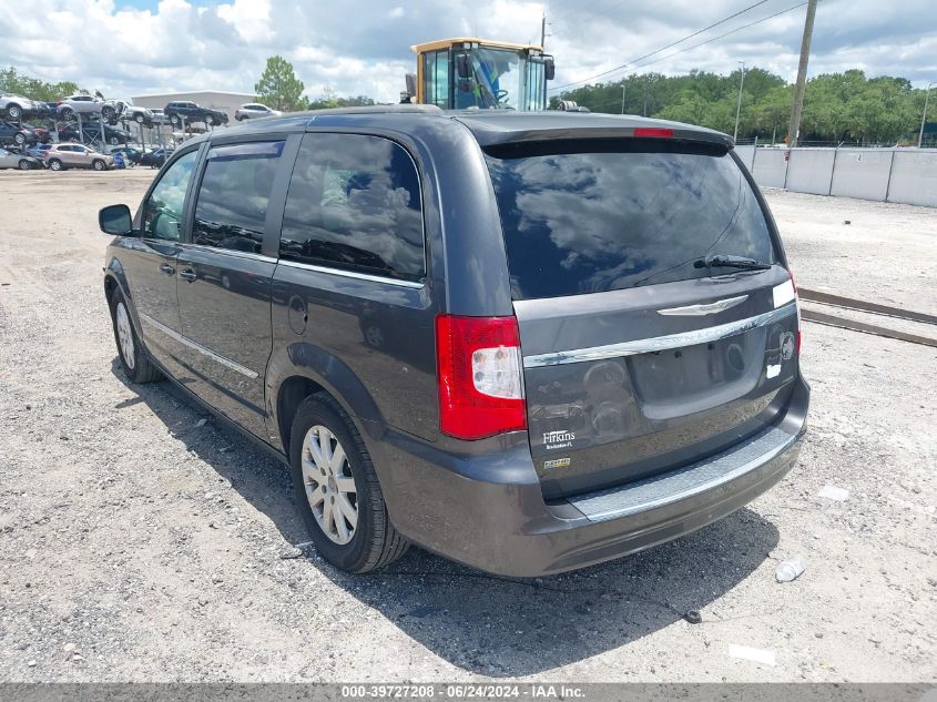 2016 Chrysler Town & Country Touring VIN: 2C4RC1BG0GR287094 Lot: 39727208