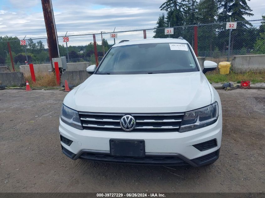 2021 Volkswagen Tiguan Se/Se R-Line Black/Sel VIN: 3VV2B7AX7MM095829 Lot: 39727229