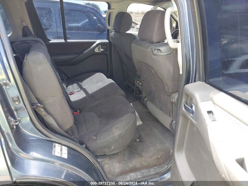 2005 Nissan Pathfinder Se VIN: 5N1AR18W55C729007 Lot: 39727235