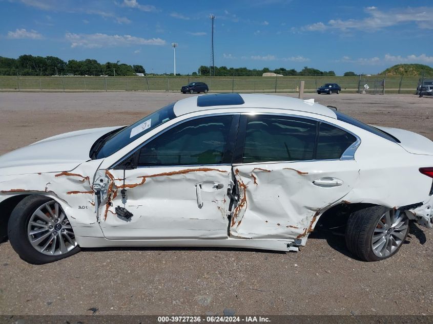 2019 Infiniti Q50 3.0T Signature Edition VIN: JN1EV7AR5KM591289 Lot: 39727236