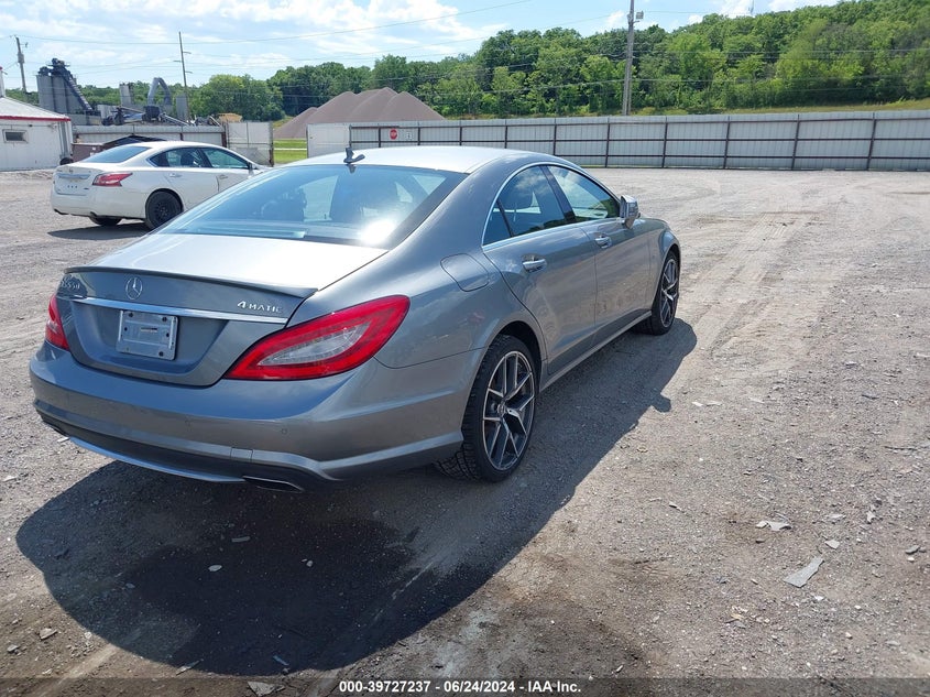2012 Mercedes-Benz Cls 550 4Matic VIN: WDDLJ9BB7CA053635 Lot: 39727237