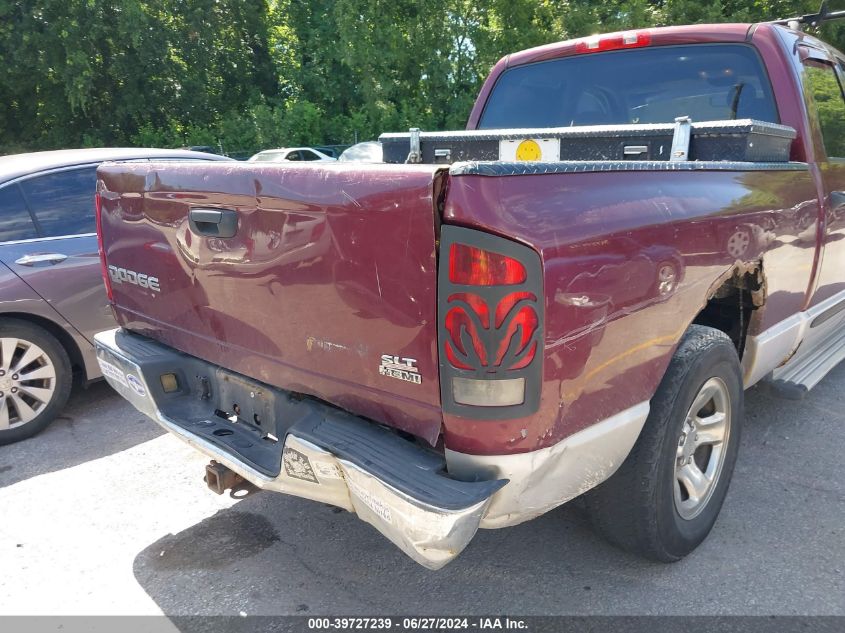 2003 Dodge Ram 1500 Slt/Laramie/St VIN: 1D7HA18D33S236816 Lot: 39727239