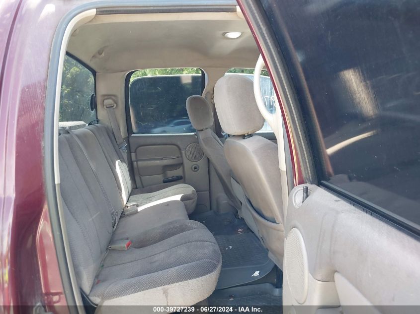 2003 Dodge Ram 1500 Slt/Laramie/St VIN: 1D7HA18D33S236816 Lot: 39727239