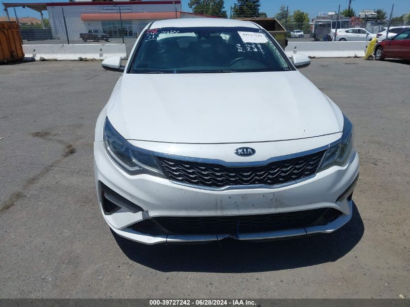 2019 Kia Optima Lx VIN: 5XXGT4L36KG298588 Lot: 39727242