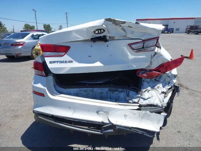 2019 Kia Optima Lx VIN: 5XXGT4L36KG298588 Lot: 39727242