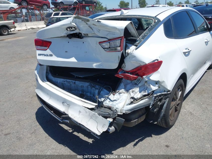 2019 Kia Optima Lx VIN: 5XXGT4L36KG298588 Lot: 39727242