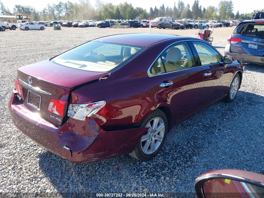 2008 Lexus Es 350 VIN: JTHBJ46G382198119 Lot: 39727252