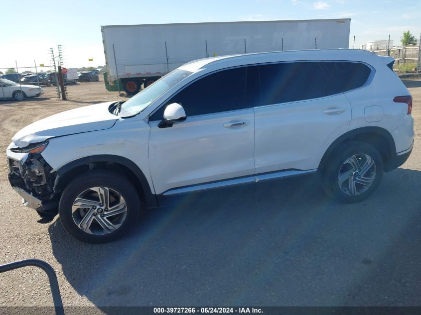 2021 Hyundai Santa Fe Sel VIN: 5NMS2DAJXMH349349 Lot: 39727266