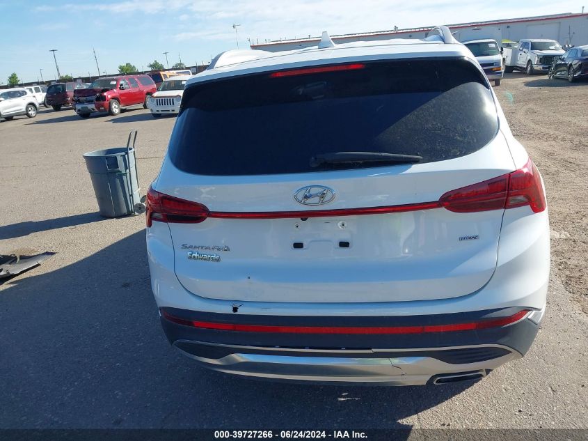 2021 Hyundai Santa Fe Sel VIN: 5NMS2DAJXMH349349 Lot: 39727266