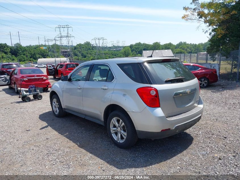 2013 Chevrolet Equinox Ls VIN: 2GNALBEK6D6256469 Lot: 39727272