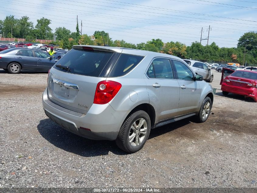 2013 Chevrolet Equinox Ls VIN: 2GNALBEK6D6256469 Lot: 39727272