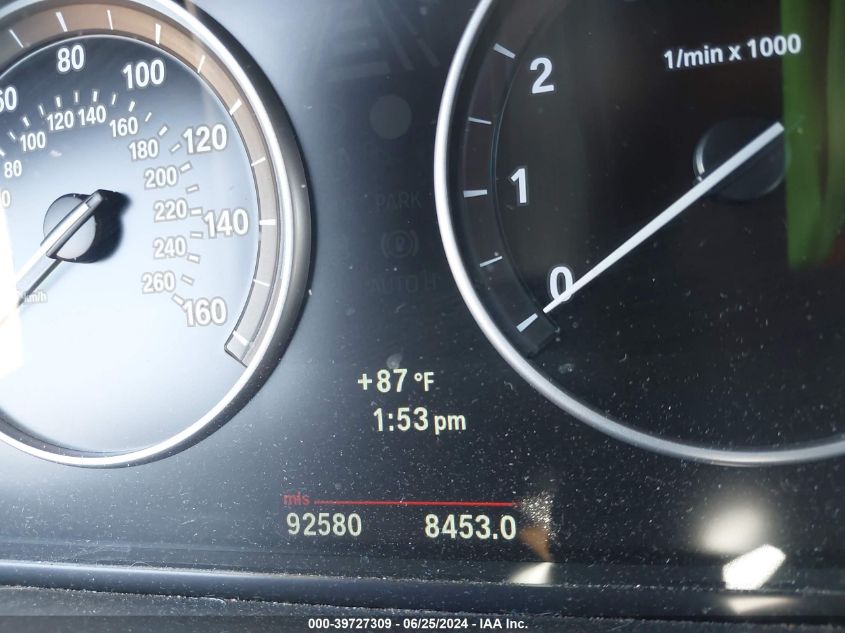 2012 BMW 528I VIN: WBAXG5C51CDX05883 Lot: 39727309