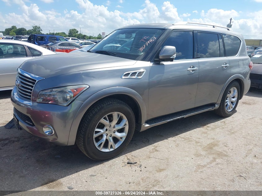 2011 Infiniti Qx56 VIN: JN8AZ2ND8B9701468 Lot: 39727326
