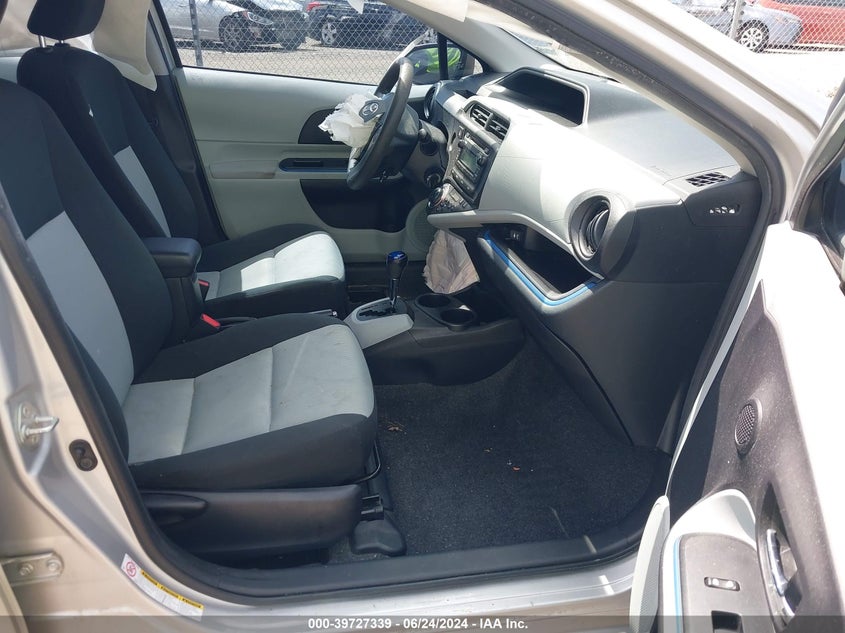 2012 Toyota Prius C Two VIN: JTDKDTB30C1516167 Lot: 39727339